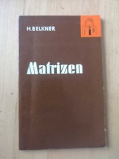 Ddr schulbuch matrizen gebraucht kaufen  Berlin