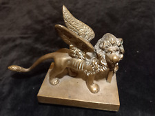 Antique brass winged for sale  UK