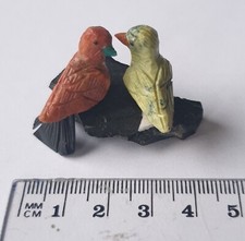 Edelstein vogelpaar tiergravur gebraucht kaufen  Ratingen