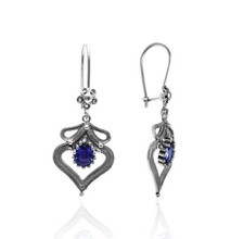 Handmade Earrings Jewelry Made of 925 Sterling Silver, Turkish Silver Earrings comprar usado  Enviando para Brazil