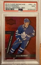 2016-17 FLEER SHOWCASE MITCH MARNER RD PEDRAS PRECIOSAS DE METAL PMG NOVATO /150 PSA 9 comprar usado  Enviando para Brazil