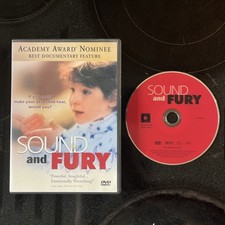Sound and Fury (DVD, 2001) OOP   Documentary Deaf Community BEWARE OF COPIES comprar usado  Enviando para Brazil
