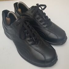 Ecco black leather for sale  MARTOCK