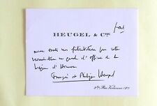 Carte autographe françois d'occasion  Grenoble-