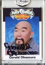 -POWER RANGERS: WILD FORCE- Cartão assinado/autógrafo/autocertificado por Gerald Okamura, usado comprar usado  Enviando para Brazil