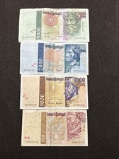 1997 - 1998 Lote De Billetes Banco De Portugal 500 A 5000 Escudos - Pre Euro segunda mano  Embacar hacia Mexico