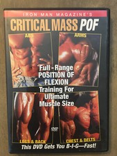 Iron Man Magazine's Critical Mass POF Rare Bodybuilding DVD, usado comprar usado Iron Man Magazine's Critical Mass POF Rare Bodybuilding DVD, usado comprar usado  Enviando para Brazil
