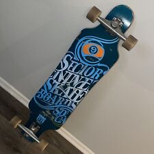 Caminhões completos de asa de gaivota Sector 9 Mini Shaka Green Longboard 40” Cruiser Board, usado comprar usado  Enviando para Brazil
