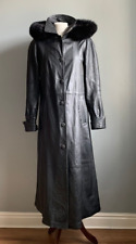 Vintage long leather for sale  MATLOCK