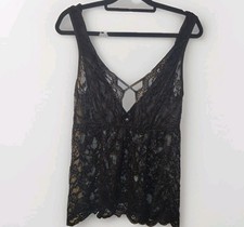 Babydoll nightyblack lace for sale  Shirley