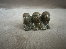 Brass three wise for sale  FAREHAM