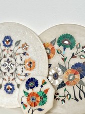 Antique pietra dura for sale  BRAUNTON