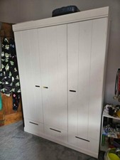Triple white wooden for sale  SALE
