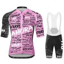 Conjunto de jersey e calças de ciclismo de manga curta, roupas de ciclismo de estrada/montanha., usado comprar usado  Enviando para Brazil