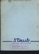 Staub catalogue pièces d'occasion  Deauville