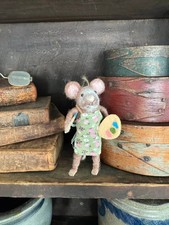 Mouse de feltro de lã feito à mão com enfeite de paleta de arte, usado comprar usado Mouse de feltro de lã feito à mão com enfeite de paleta de arte, usado comprar usado  Enviando para Brazil