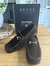 Gucci brown suede for sale  NEWCASTLE UPON TYNE