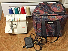 Singer Ultralock Alimentação Diferencial Serger 14U454B com Pedal, Estojo Macio e Rosca comprar usado  Enviando para Brazil