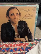 Charles aznavour sing for sale  GLASGOW