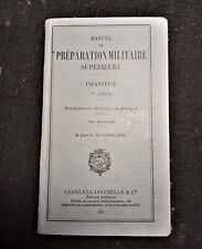 Manuel préparation militaire d'occasion  Sorèze
