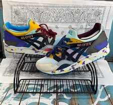Sapato esportivo masculino ASICS Gel Lyte 5 'RE:MATERIAL roxo amarelo' 1201A763 tamanho 11.5 comprar usado  Enviando para Brazil
