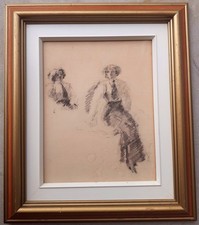 Tableau dessin encadré d'occasion  Paris XV