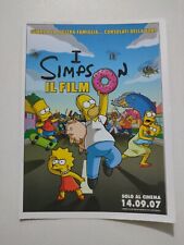 Simpson film cartolina usato  Bari
