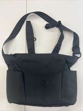 Bolsa de fraldas Stokke mochila tiracolo preta botões com zíper comprar usado  Enviando para Brazil