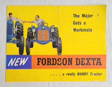 Vintage fordson dexta for sale  HEBDEN BRIDGE