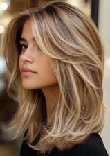 Perucas femininas de renda marrom cinza escuro com destaques cabelo humano 13x4 comprar usado  Enviando para Brazil