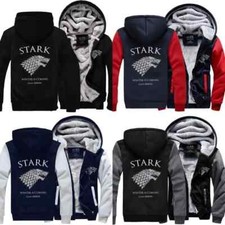 Jaqueta suéter unissex Game of Thrones House Stark com capuz inverno lã casaco comprar usado  Enviando para Brazil