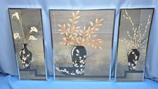 1980s triptych floral for sale  Orland Park