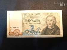 Banconota6 5000 lire usato  Trambileno