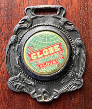 Usado, Antigo relógio de celulóide GLOBE FLOWER fresagem publicidade fob comprar usado  Enviando para Brazil