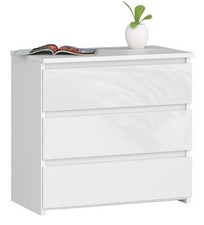 AKORD SZAFKA NOCNA CL3 60 cm PK BIAŁA / BIAŁY POŁYSK na sprzedaż  PL