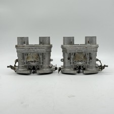 Par de Carburador WEBER 44 IDF Genuíno + Pilhas de Velocidade FEITAS NA ITÁLIA Porsche 356 comprar usado  Enviando para Brazil
