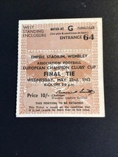 Ticket benfica milan for sale  ROCHFORD