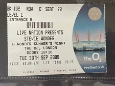 Stevie wonder ticket for sale  NEWENT