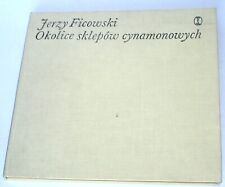 Jerzy Ficowski: Okolice sklepów cynamonowych. Szkice, przyczynki, impresje. 1986 na sprzedaż  PL