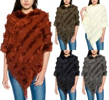 Damen poncho strick gebraucht kaufen  Neuhof