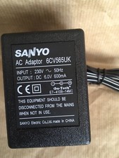 Sanyo mains adapter for sale  MANCHESTER