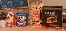 Antique metal tins for sale  Albuquerque