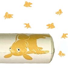 Papel de parede York laranja peixe dourado rolo duplo CM2309 Antonina Vella - descontinuado comprar usado  Enviando para Brazil