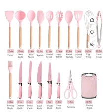 19pcs kitchen knife for sale  Red Boiling Springs
