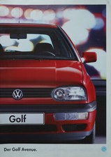Prospekt VW Golf Sondermodell Avenue 1995 comprar usado  Enviando para Brazil