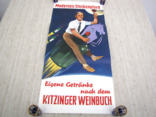 Werbeplakat drogerie kitzinger gebraucht kaufen  Detmold