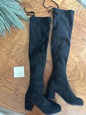 Black suede knee for sale  Nashville