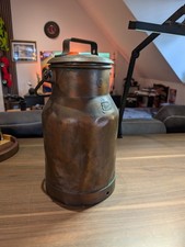 Kupferfarbene alte milchkanne gebraucht kaufen  Bönningstedt