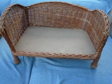Vintage wicker dog for sale  LINCOLN