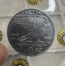 Centesimi 1943 vittorio usato  Omegna
